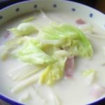 きょうの料理ビギナーズ やさしい風味 キャベツの豆乳スープのレシピ【3月14日NHKEテレ】